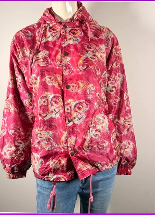 Fictif Streetwear colorful zip jacket, bold urban graphic style, lightweight street chic, size XS 🧢, brand: Vintage Dressing, condition: Very good, size: XS / 34 / 6, €16.90, €18.45 includes Buyer Protection