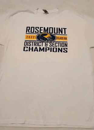 T-shirt mixte Football Américain Rosemount Champions 2022 taille L 🚀, marque: Gildan, état: Neuf sans étiquette, taille: L, 7,00 €, 8,05 € Protection acheteurs incluse