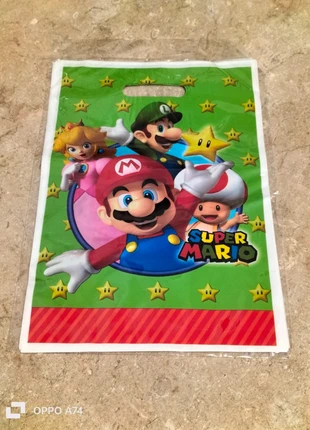 Super Mario 🧡 Sac anniversaire, marque: Super Mario, état: Neuf avec étiquette, 3,00 €, 3,85 € Protection acheteurs incluse