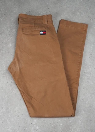 Pantalon chino homme Tommy Hilfiger Scanton marron logo brodé - Taille 30x34, marque: Tommy Hilfiger, état: Très bon état, taille: W30 | FR 40, 20,00 €, 21,70 € Protection acheteurs (Pro) incluse