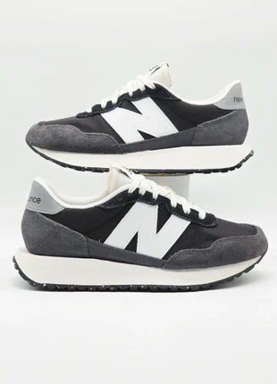 Sneakers New Balance 237 - Taille 37 (UK 4.5) - Très bon état - Blanc/Gris/Noir, marca: New Balance, estado: Muito bom, tamanho: 37, €50.00, €53.20 inclui Proteção do Comprador Pro