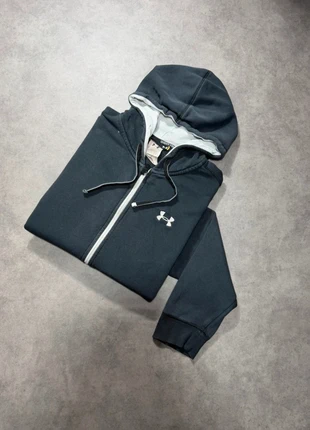 Veste | Full Zip à capuche Under Armour Noir - Logo brodé - 100% coton - Taille S/M °, brand: Under Armour, condition: Very good, size: S, €20.00, €21.70 includes Buyer Protection Pro