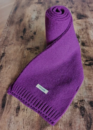 NEW 100% Wool Scarf in Purple | Vintage-Style Winter Shawl & Neck Warmer, marque: Wolle, état: Neuf sans étiquette, 25,00 €, 26,95 € Protection acheteurs incluse