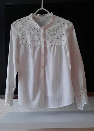 Chemisier broderie anglaise, état: Très bon état, taille: L / 40 / 12, 6,00 €, 7,00 € Protection acheteurs incluse