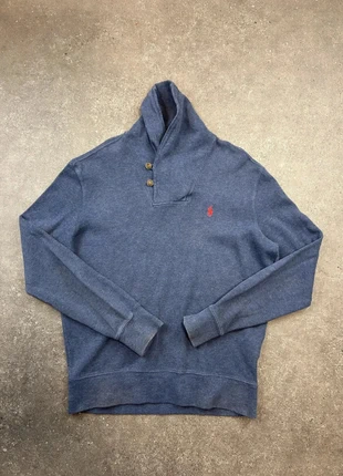 Ralph Lauren Pull . Marine M Homme Coton Logo brodé Col montant #0402, brand: Ralph Lauren, condition: Very good, size: M, €29.90, €32.10 includes Buyer Protection Pro
