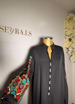 Gandoura chic ramadan aid grande taille, état: Neuf avec étiquette, taille: 4XL / 48 / 20, 35,00 €, 37,45 € Protection acheteurs incluse