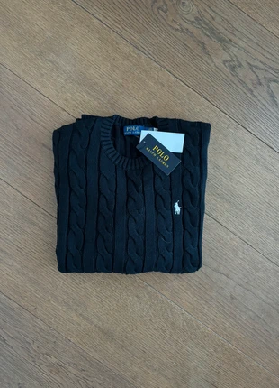 Polo Ralph Lauren Maglione/Sweater Black With White Horse M, marque: Ralph Lauren, état: Neuf avec étiquette, taille: M, 54,90 €, 58,35 € Protection acheteurs incluse