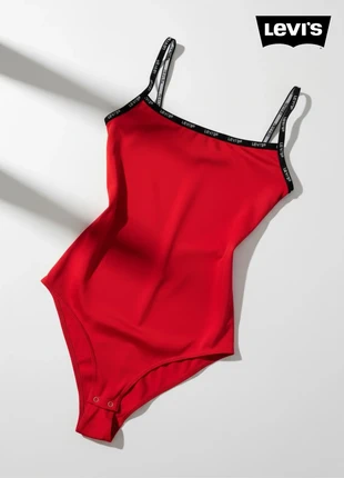 LEVI‘S 🖤 Red Paige Bodysuit | Button Fastening | Size XS, marque: Levi's, état: Très bon état, taille: XS / 34 / 6, 34,00 €, 36,40 € Protection acheteurs incluse