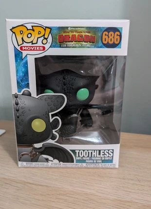 Toothless 686 funko pop, brand: Funko Pop, condition: New with tags, size: One size, £10.00, £11.10 includes Buyer Protection
