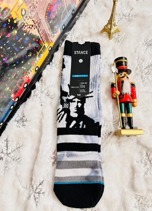 Chaussettes Stance – Statue de la Liberté en noir & blanc – Édition streetwear, brand: Stance, condition: New with tags, size: S | 38–42, €10.99, €12.24 includes Buyer Protection Pro