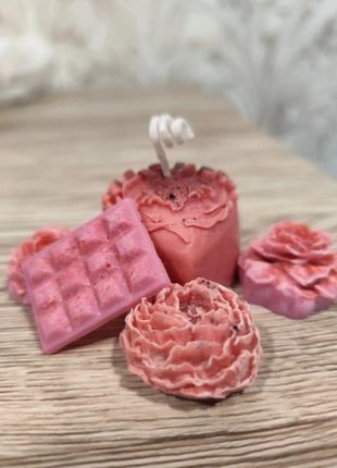 Pack Vela Amor Corazón y 4 Wax melts, merk: Regalos, staat: Heel goed, € 4,00, € 4,90 inclusief Kopersbescherming