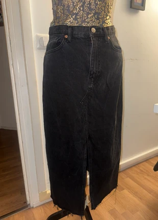 Jupe en jean à fente, marque: Mango, état: Très bon état, taille: M / 38 / 10, 5,00 €, 5,95 € Protection acheteurs incluse