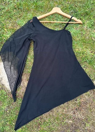 Top asymétrique à voile Vintage, marque: Vintage Dressing, état: Très bon état, taille: M / 38 / 10, 10,00 €, 11,20 € Protection acheteurs incluse