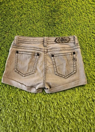 Miss Me Y2K Vintage Denim Mini Shorts - Embroidered Pocket Detail, marque: Miss Me, état: Très bon état, taille: S / 36 / 8, 18,00 €, 19,60 € Protection acheteurs incluse