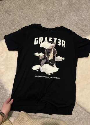 Men’s black Graft3r logo tshirt, brand: Graft3r, condition: Very good, size: M, £15.00, £16.45 includes Buyer Protection