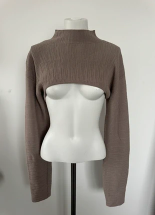 Pull crop beige H&M taille M, brand: H&M, condizioni: Ottime, taglia: M / IT 42 / EU 38, €10.00, €11.20 include la Protezione acquisti