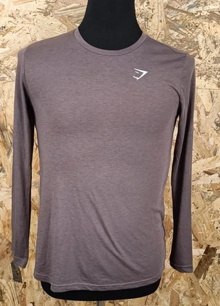 Gymshark – Tshirt manches longues fitness homme S – Dry Touch, Stretch, Running Musculation 296, marque: Gymshark, état: Très bon état, taille: S, 19,00 €, 20,65 € Protection acheteurs (Pro) incluse