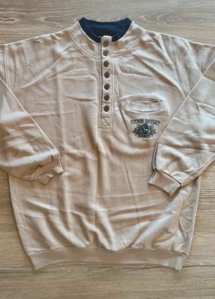 Sweat vintage Cotton district années 80/90 beige taille XL, brand: Vintage Dressing, condition: Very good, size: XL, €19.00, €20.65 includes Buyer Protection Pro