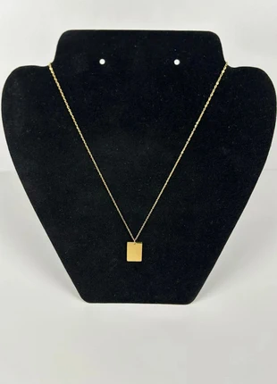 💛 Collier femme avec pendentif rectangulaire – Élégance & raffinement 💛, brand: LH GRAVURE, condizioni: Nuovo senza cartellino, €11.90, €13.20 include la Protezione acquisti Pro