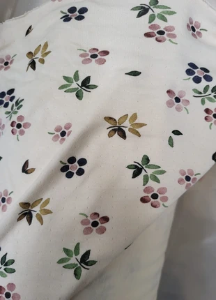 Jersey coton fleur, marque: sans marque, état: Neuf avec étiquette, 12,00 €, 13,30 € Protection acheteurs incluse