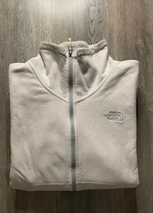 Veste polaire the north face blanc crème - très bon état - taille XL femme, merk: The North Face, staat: Heel goed, maat: XL / 42 / 14, € 25,00, € 26,95 inclusief Kopersbescherming Pro