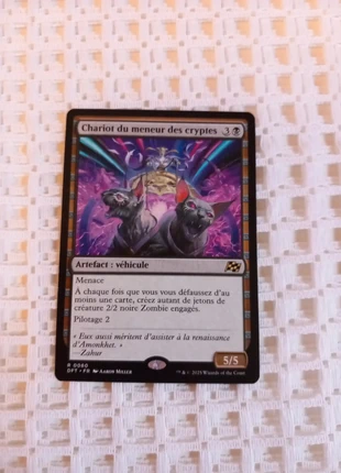 Magic Aetherdrift Chariot du meneur des cryptes, marque: Magic: The Gathering, état: Neuf sans étiquette, 3,00 €, 3,85 € Protection acheteurs incluse