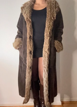 Long manteau afghan en cuir style pennylane witchy y2k, marque: Top Vintage, état: Bon état, taille: M / 38 / 10, 89,00 €, 94,15 € Protection acheteurs (Pro) incluse