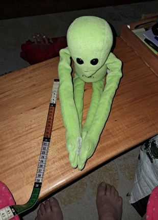 Peluche alien, condition: Good, size: 4 years / 104 cm, €3.00, €3.85 includes Buyer Protection