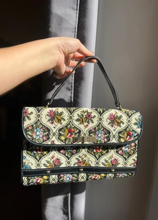 Sac à main vintage en parfait état ancien en très bon état, merk: Vintage Dressing, staat: Heel goed, € 15,00, € 16,45 inclusief Kopersbescherming