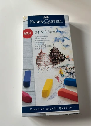Boîte de 24 pastels, marque: Faber-Castell, état: Neuf sans étiquette, 4,00 €, 4,90 € Protection acheteurs incluse