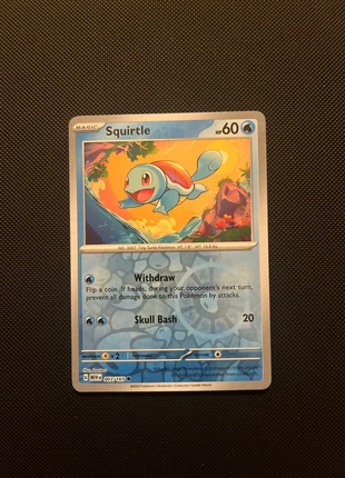 Squirtle 007/165 reverse, merk: Pokémon, staat: Heel goed, € 1,50, € 2,28 inclusief Kopersbescherming