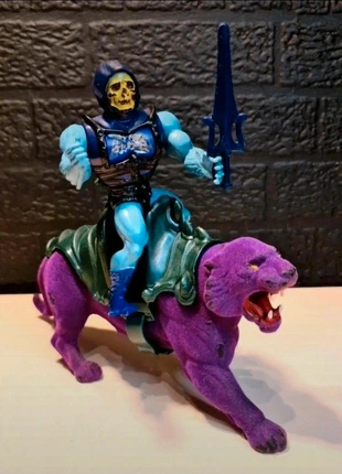 Skeletor avec Panther 1983 Masters of Universe Mattel, marca: Mattel, estado: Bueno, tamaño: Talla única, 85,99 €, 90,99 € Protección al comprador incluida