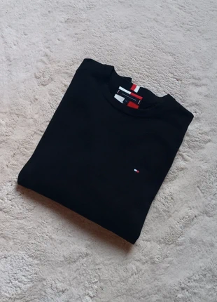 Pull bleu marine homme Tommy Hilfiger taille xs coton coudière écusson sur bras logo brodé, brand: Tommy Hilfiger, condizioni: Ottime, taglia: XS, €22.00, €23.80 include la Protezione acquisti