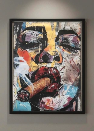 Canvas Poster 30 x 40 Zonder Lijst, merk: unknown, staat: Heel goed, € 20,00, € 21,70 inclusief Kopersbescherming Pro