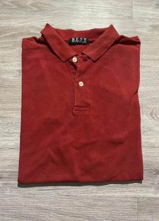 Polo rouge casual basique L, marque: BEST de La Redoute, état: Très bon état, taille: L, 5,00 €, 5,95 € Protection acheteurs incluse