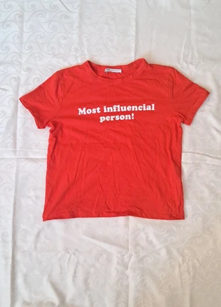 T-Shirt court graphique texte Zara, marque: Zara, état: Très bon état, taille: S / 36 / 8, 3,00 €, 3,85 € Protection acheteurs incluse