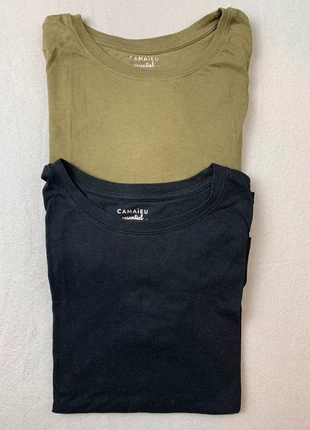 Lot de deux tee shirt camaïeu, brand: Camaïeu, condition: Very good, size: M / 38 / 10, €4.00, €4.90 includes Buyer Protection