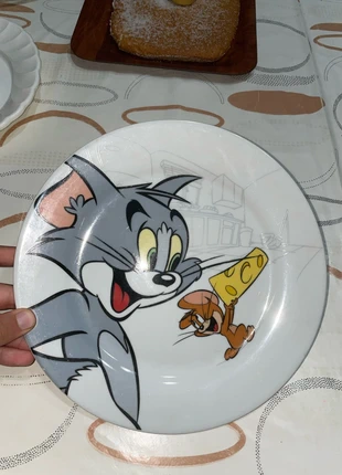 Piatto Tom and Jerry, brand: Tom and Jerry, condizioni: Ottime, taglia: Taglia unica, €5.00, €5.95 include la Protezione acquisti