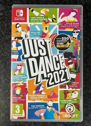 Just Dance 2021 Nintendo Switch PAL game, staat: Heel goed, € 14,95, € 16,40 inclusief Kopersbescherming Pro