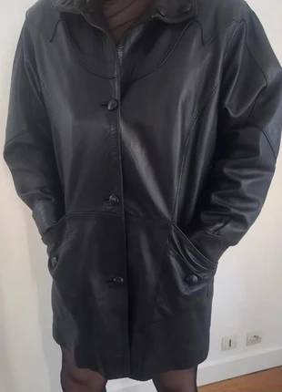 Manteau vintage en cuir véritable – Taille 46/48, brand: best leather, condition: Very good, size: XXXL / 46 / 18, €45.00, €47.95 includes Buyer Protection