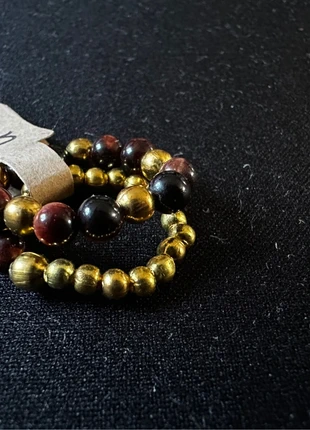 Lot de deux bagues en pierre naturelles, marque: sansnom., état: Neuf sans étiquette, taille: Ajustable, 4,00 €, 4,90 € Protection acheteurs incluse