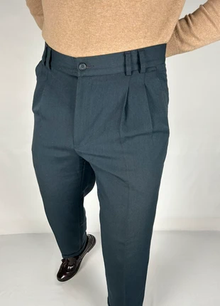 Pantalon de costume à double pinces - coupe droite vintage 80s | taille haute fr40, marque: Vintage Dressing, état: Très bon état, taille: W30 | FR 40, 24,90 €, 26,85 € Protection acheteurs (Pro) incluse