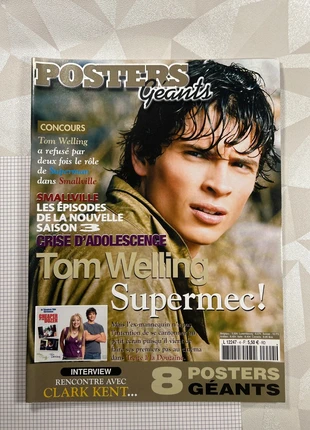 Posters géants n4 Smallville Tom welling collection, marque: posters géants, état: Comme neuf, 10,00 €, 11,20 € Protection acheteurs incluse
