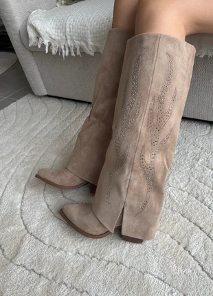 Santiags beiges, brand: Santiags, condition: Very good, size: 39, €35.00, €37.45 includes Buyer Protection