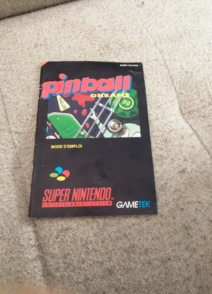 Notice pinball snes, condition: Good, €5.00, €5.95 includes Buyer Protection