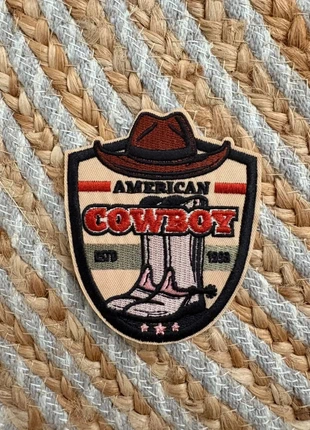 Ecusson thermocollant American Cowboy, estado: Muito bom, €4.00, €4.90 inclui Proteção do Comprador Pro