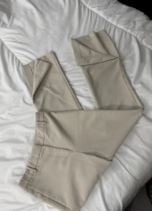 Calças Zara Bege Flare – Tamanho S, marca: Zara, estado: Muy bueno, tamaño: S / 36 / 8, 4,00 €, 4,90 € Protección al comprador incluida