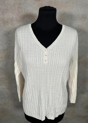 object Maille Torsadée Cable Knit Vintage Croft & Barrow blanc texturé taille M, marque: Vintage Dressing, état: Très bon état, taille: M / 38 / 10, 10,00 €, 11,20 € Protection acheteurs (Pro) incluse