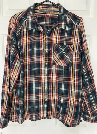 Country & Western pattern shirt size 14 brown yellow red, brand: Primark, condition: Very good, size: M / UK 12-14, £2.00, £2.80 includes Buyer Protection
