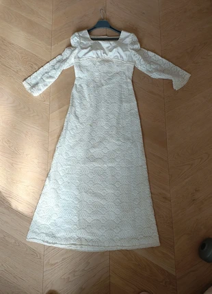 Vestito da sposa vintage, estado: Satisfactorio, tamaño: S / 36 / 8, 45,00 €, 47,95 € Protección al comprador incluida